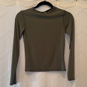 Zara Olive Long Sleeve